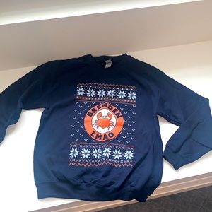 brand-new YouTuber merchandise Christmas sweater